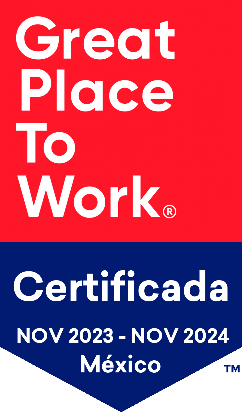 Certified as Great Place To Work